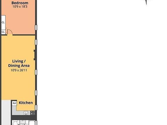 2nd image of 207 E 14th St APT 1A