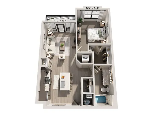 Floor plan A4