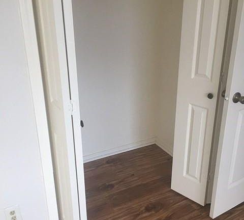 Primary bedroom's closet.