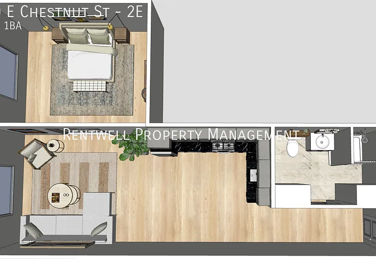 220 E Chestnut St #2E — Photo 13