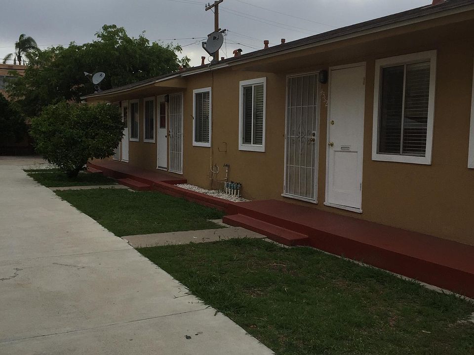 front of building