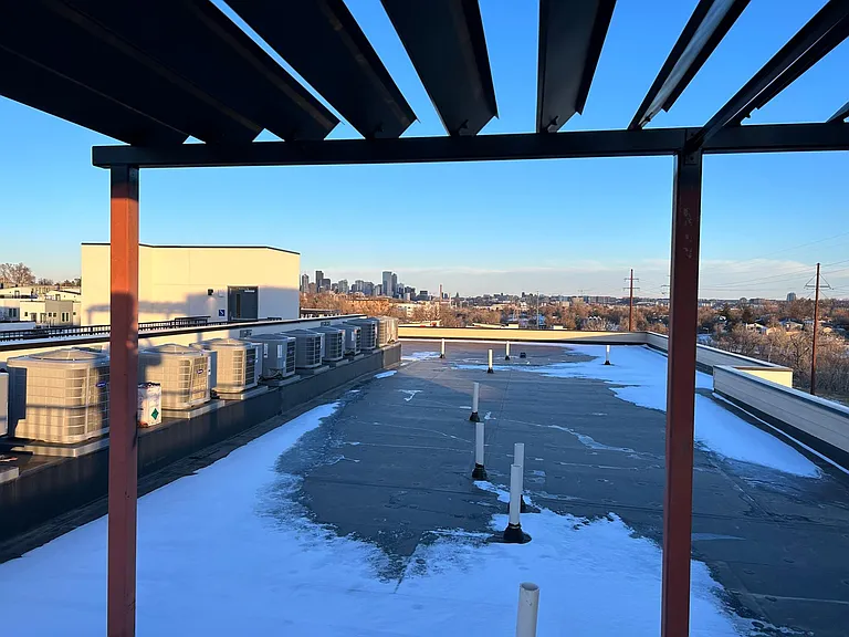 View to Downtown Denver facing East