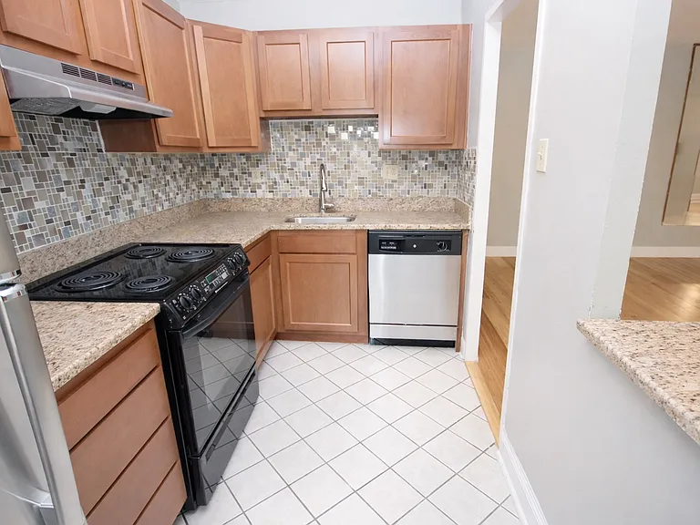Renovated Kitchen With Cutout