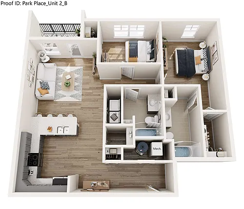 Floor plan B2