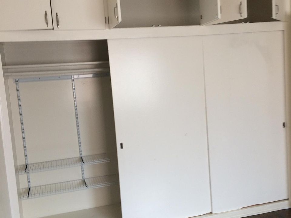 Closets in main bedroom