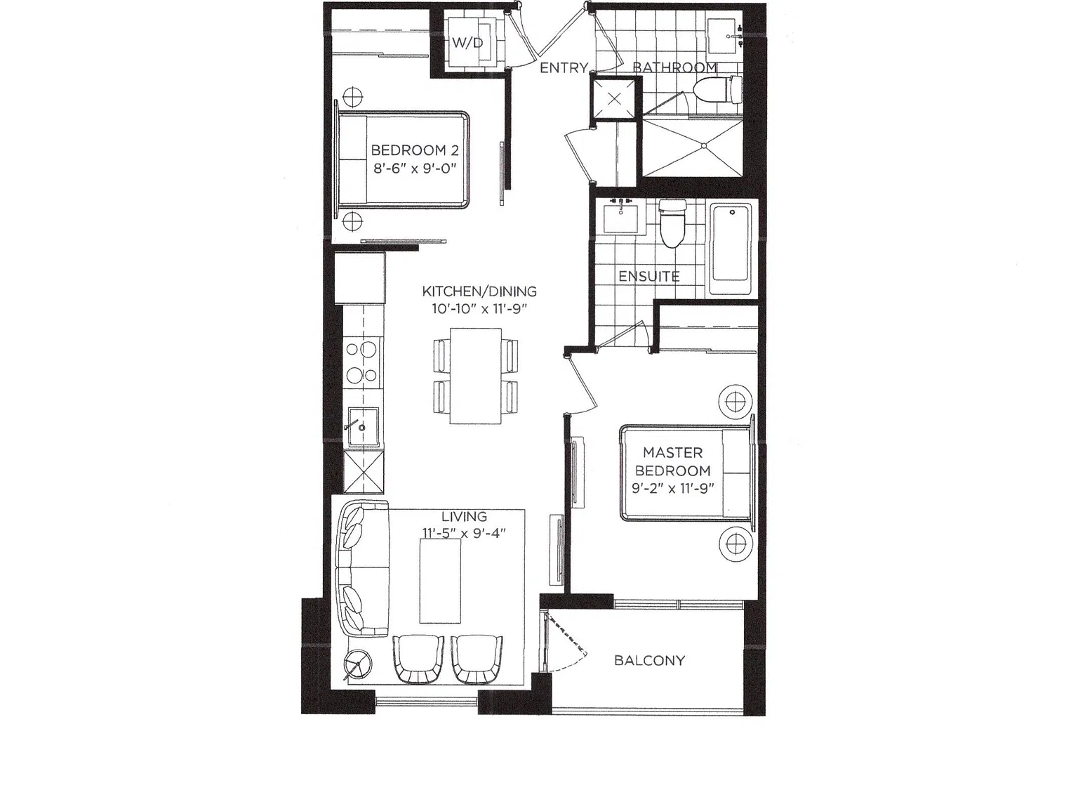 2 bed, $2,550 — Photo 1