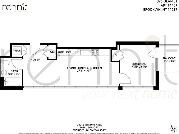 2nd image of 375 Dean St #1437