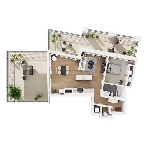 Floor plan B-B241