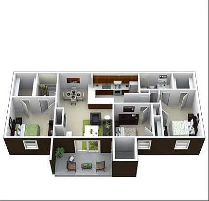 Floor plan C1F