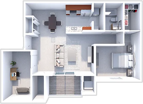 Floor plan The Breton
