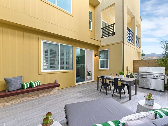 Plan 2 Model Home - Side Patio
