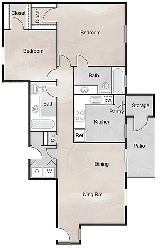 Floor plan TB1
