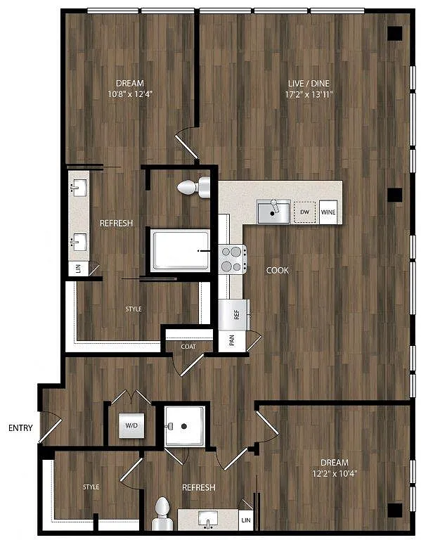 Floor plan B9