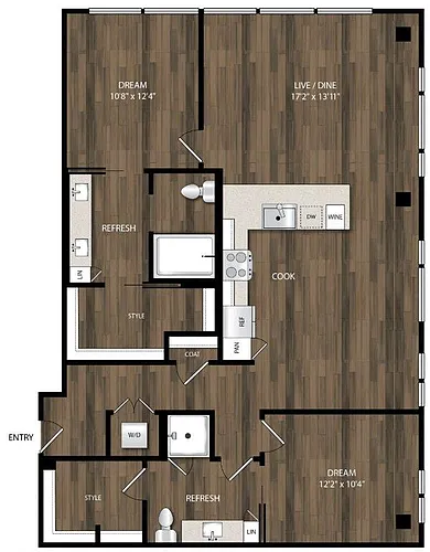 Floor plan B9