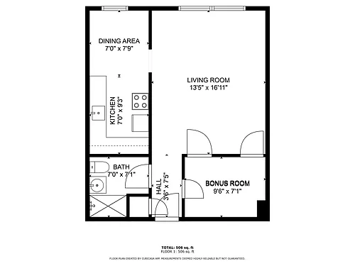 Floor plan 03 Studio
