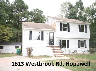 1613 Westbrook Rd, Hopewell, VA 23860