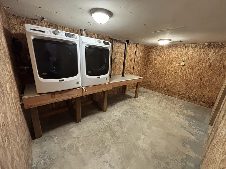 Laundry in Basement