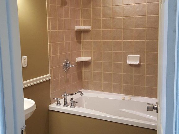 tiled bathroom
