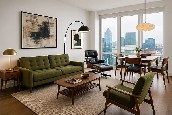 Living room, photo 1