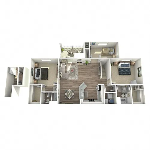 Floor plan Willow
