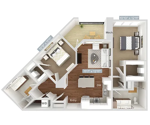 Floor plan B3-500
