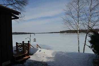 Great view from the living room area.  You will never want to leave with a beautiful view like this.