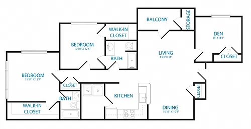 Floor plan The Cumberland