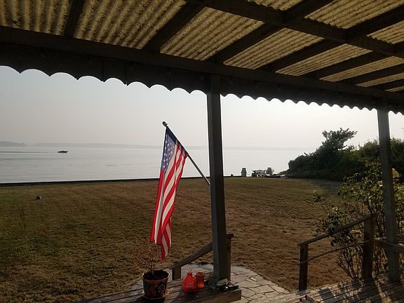 View from deck