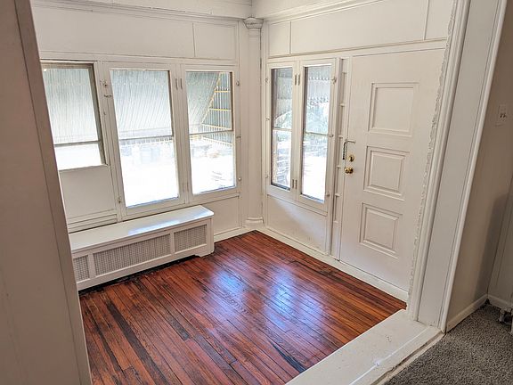 Enclosed front porch