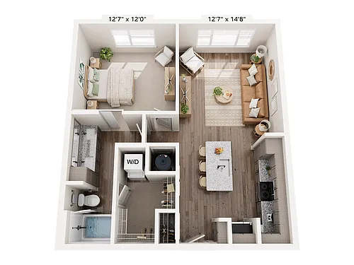 Floor plan D