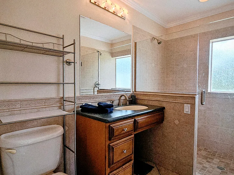 Master bath w/walk in shower