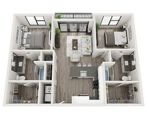 Floor plan P1 B1