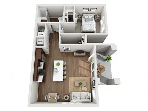 Floor plan 1B