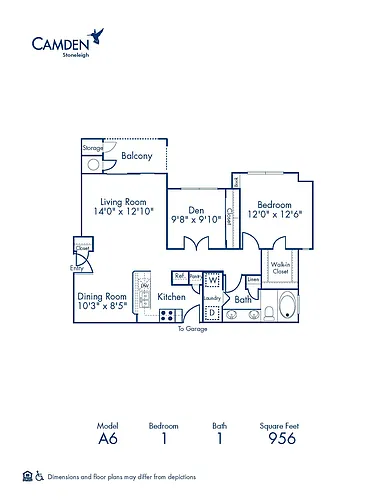 Floor plan A6
