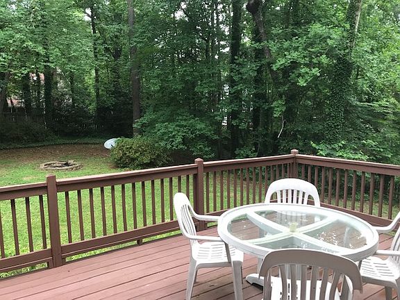 Back Deck plus patio area