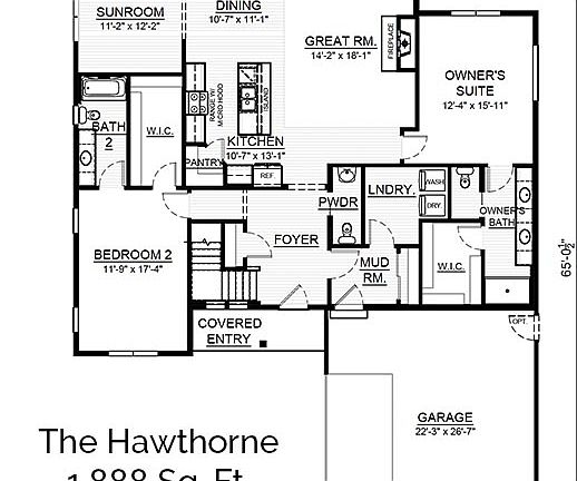 Hawthorne Floorplan