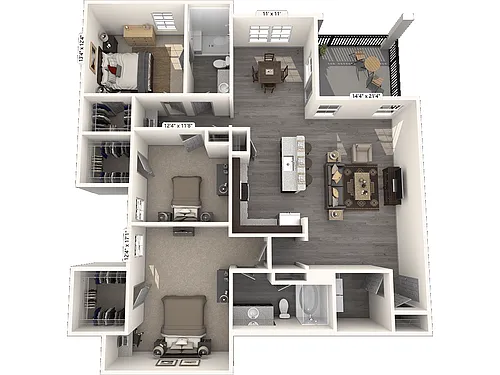 Floor plan C2
