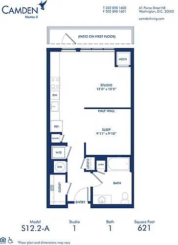 Floor plan S122-A