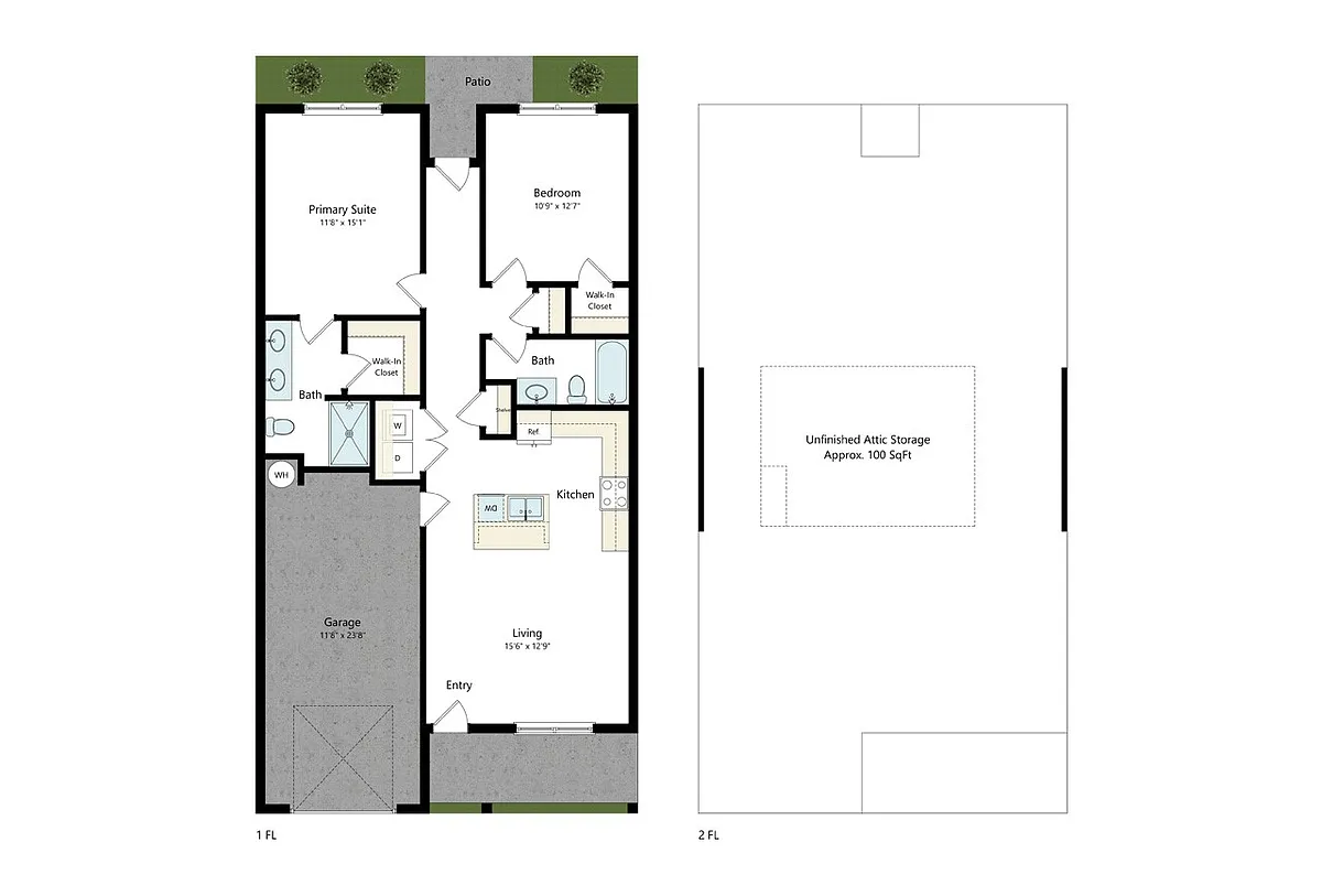 Floor plan Carraway
