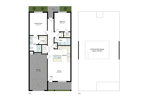 Floor plan Carraway