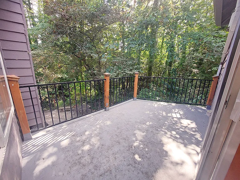 Private deck from the Bedroom