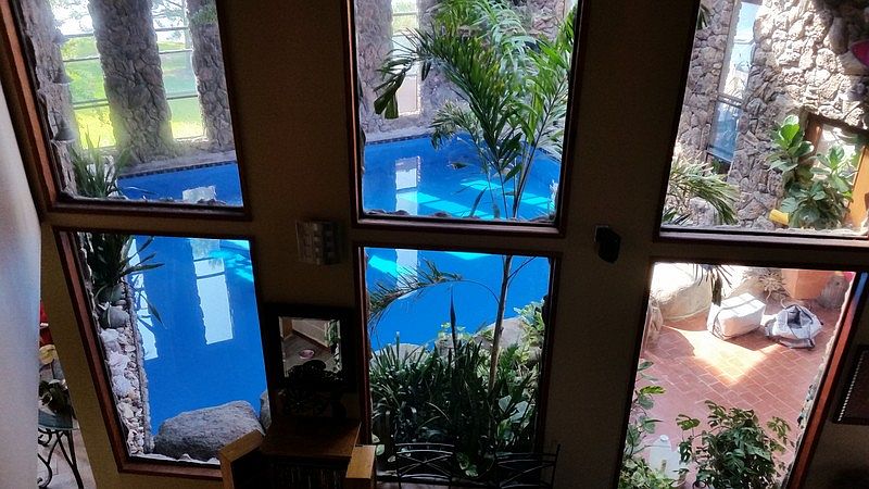 Pool from the balcony