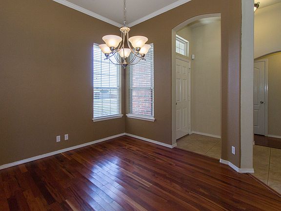 Hardwood in formal dining room