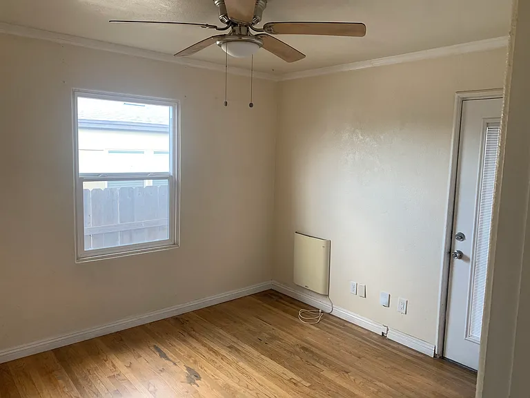 Master bedroom as seen from the hall