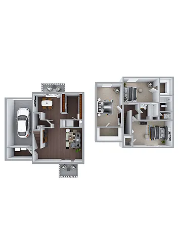Floor plan Superior Townhome