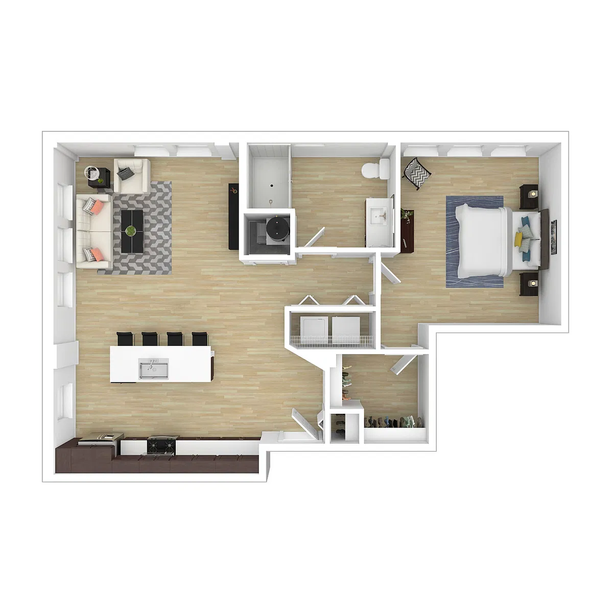 Floor plan 1F