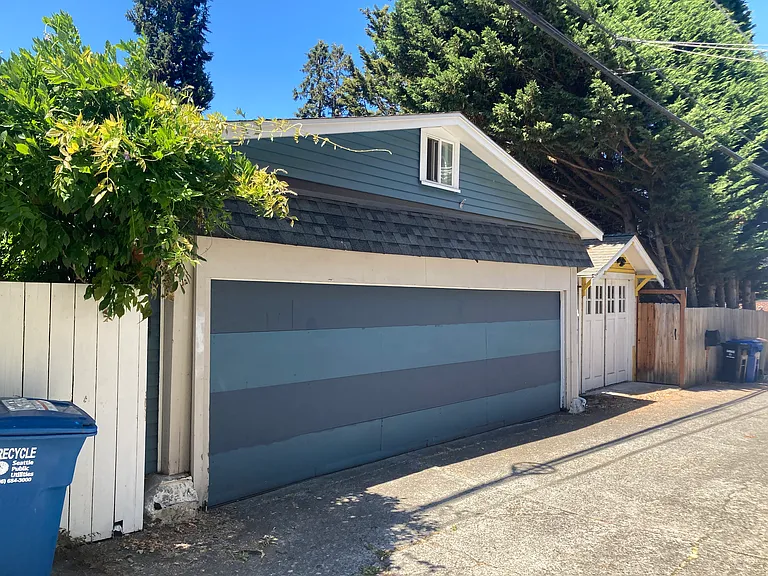 Two car garage!