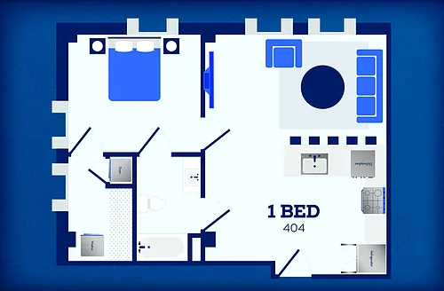 Floor plan 1004