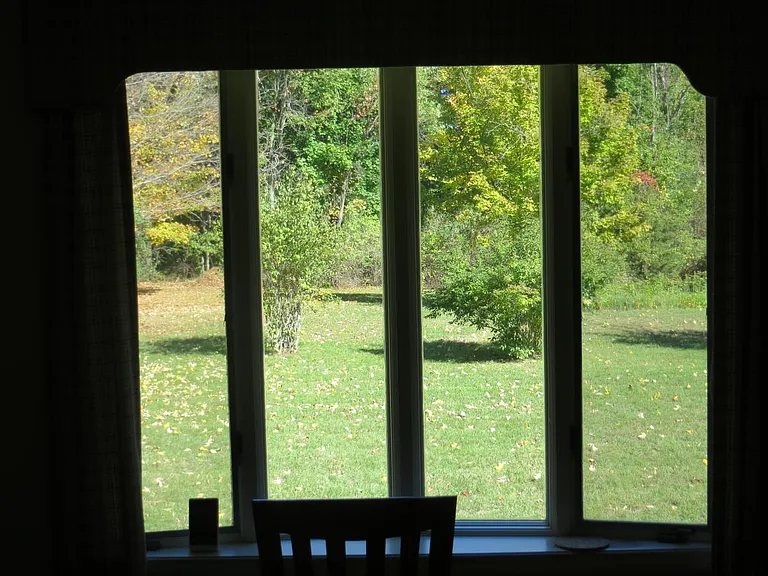 From the dining room