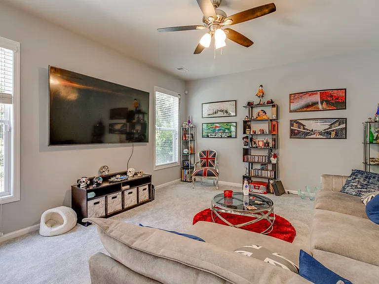 Furnished living room